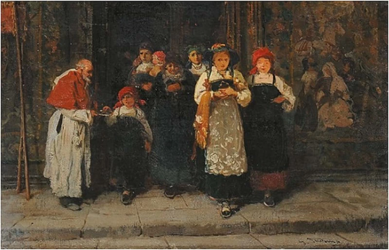 Uscita dalla messa